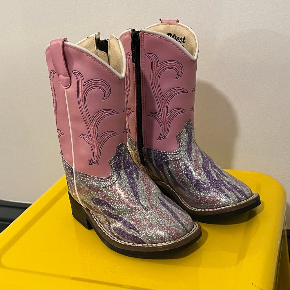Like New Old West Toddler Boot size 5